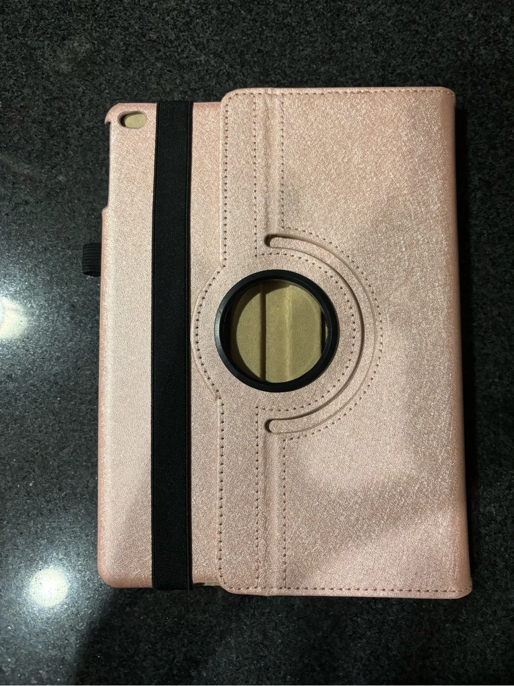 Rose Gold Folio Case for iPad 9.7 inch 2018 2017/ iPad Air 2